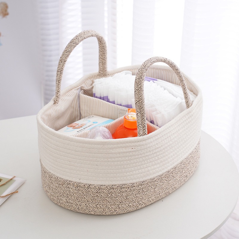 Backpack Diaper Bag - Katlanabilir Bebek Bezi Düzenleyici Pamuk Halat